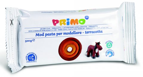neuveden: PRIMO Samotvrdnoucí hmota 500 g - terakota