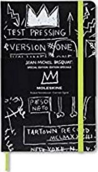 neuveden: Moleskine: Basquiat zápisník linkovaný L