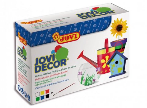 neuveden: JOVI DECOR sada 6x55ml v kelímku + štětec neuveden: JOVI DECOR sada 6x55ml v kelímku + štětec