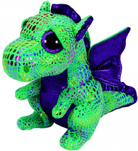 neuveden: Beanie Boos CINDER - Zelený drak 15 cm
