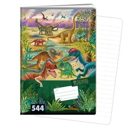 neuveden: Sešit A5, 40 listů, typ 544 Jurassic Adventure
