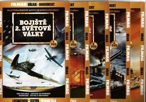 neuveden: Bojiště 2. sv.války 9DVD