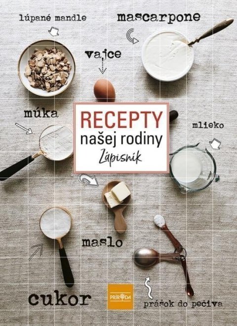 neuveden: Recepty našej rodiny - Zápisník (slovensky)