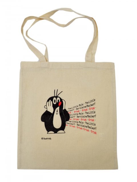 Miler Zdeněk: Taška Krtek údiv, 42x38cm