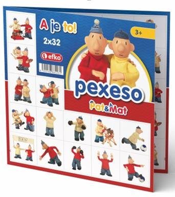 neuveden: PAT A MAT - Pexeso stříhací