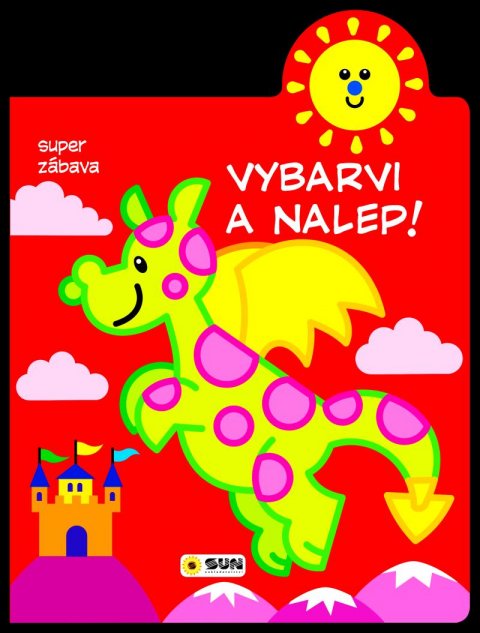neuveden: Dráček 2-3 roky: Vybarvi a nalep neuveden: Dráček 2-3 roky: Vybarvi a nalep