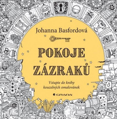 Basfordová Johanna: Pokoje zázraků - Vstupte do knihy kouzelných omalovánek