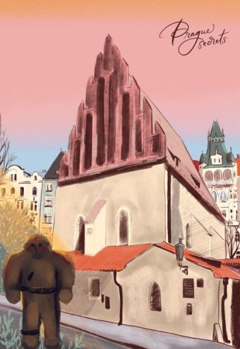 : Be Nice Magnetka Prague Secrets Golem