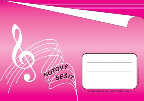 neuveden: Notový sešit A5, 16 listů neuveden: Notový sešit A5, 16 listů