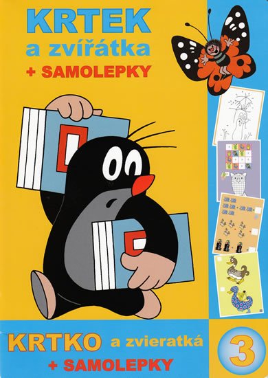 neuveden: Krtek a zvířátka + samolepky (Activity book) neuveden: Krtek a zvířátka + samolepky (Activity book)