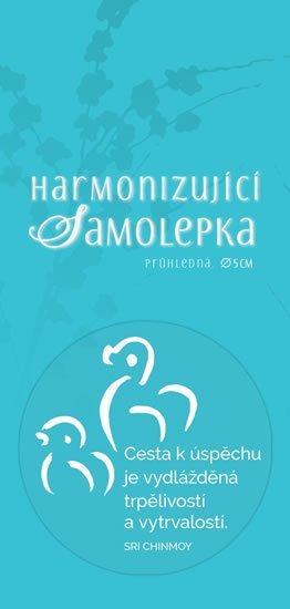 Chinmoy Sri: Harmonizující samolepka průhledná Chinmoy Sri: Harmonizující samolepka průhledná