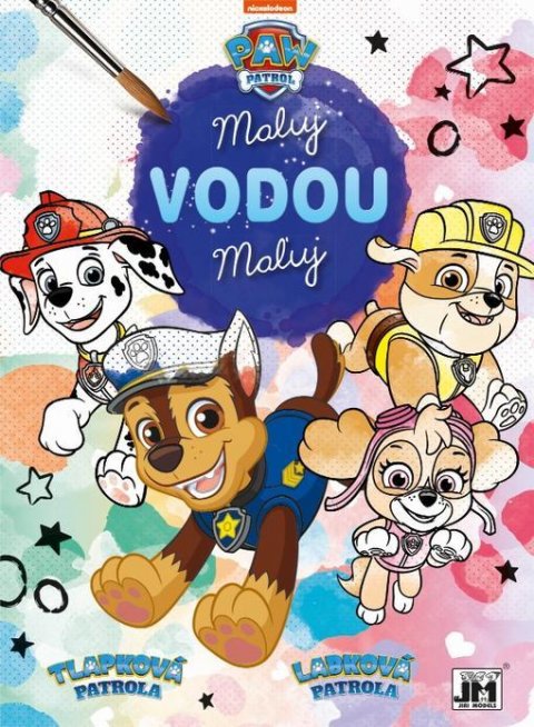 neuveden: Tlapková patrola - Maluj vodou