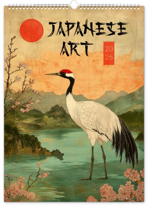 neuveden: Kalendář 2026 nástěnný: Vintage plakáty - japonské umění, 33 x 46 cm neuveden: Kalendář 2026 nástěnný: Vintage plakáty - japonské umění, 33 x 46 cm