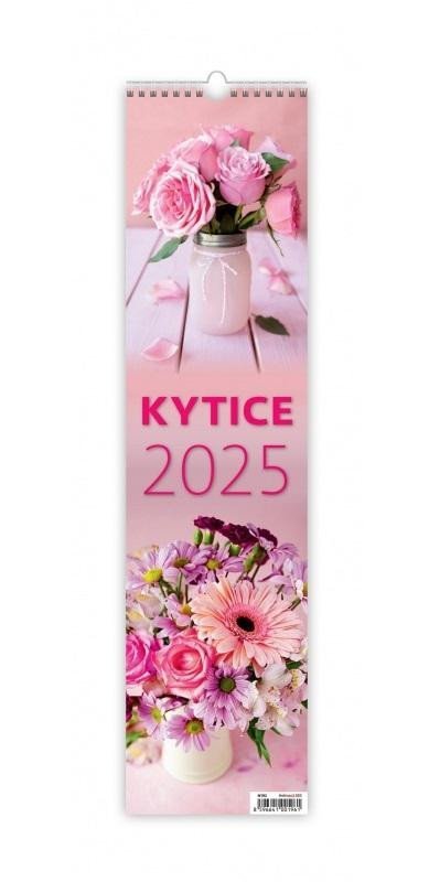 neuveden: Kalendář nástěnný 2025 - Kytice