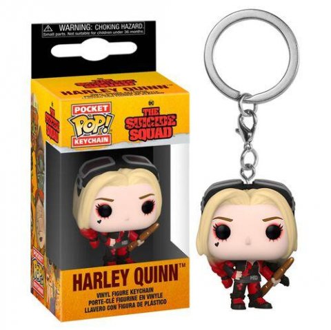 neuveden: Funko POP Keychain: The Suicide Squad - Harley Quinn (Bodysuit) - klíčenka
