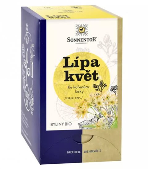 neuveden: Sonnentor - Lípa květ bio čaj porcovaný 27g