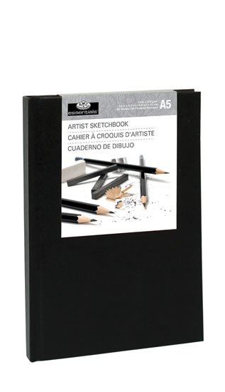 neuveden: Royal  Langnickel Skicovací blok v pevných deskách - A5, lepený