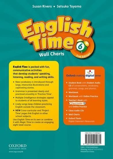 Rivers Susan: English Time 6 Wall Charts (2nd)