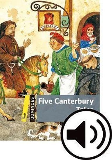 Chaucer Geoffrey: Dominoes 1 Five Canterbury Tales with Audio Mp3 Pack (2nd)