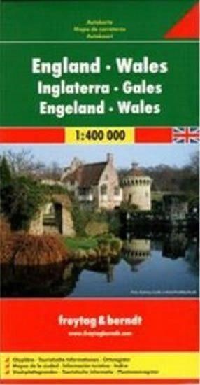 neuveden: AK 0287 Anglie & Wales 1:400 000 / automapa