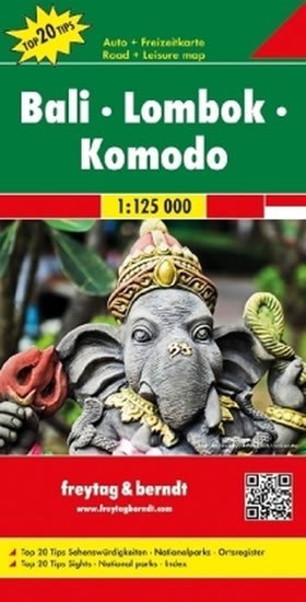 neuveden: AK 221 Bali, Lombok, Komodo 1:125 000 / automapa neuveden: AK 221 Bali, Lombok, Komodo 1:125 000 / automapa