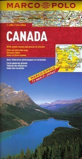 neuveden: Kanada / mapa