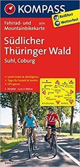neuveden: Südlicher Thüringer Wald - Suhl - Coburg  3079  NKOM