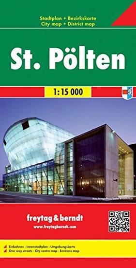 neuveden: PL 20 St. Polten 1:15 000 / plán města