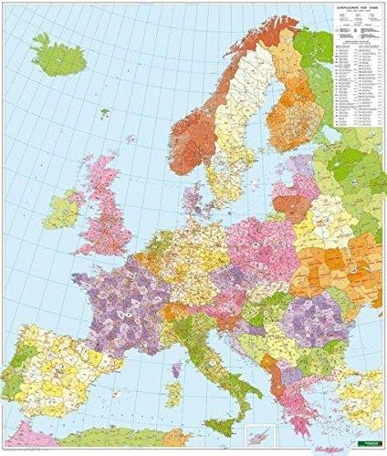 neuveden: PLK EUB Evropa 1:3 700 000 / pošt. nástěnná, lištovaná neuveden: PLK EUB Evropa 1:3 700 000 / pošt. nástěnná, lištovaná