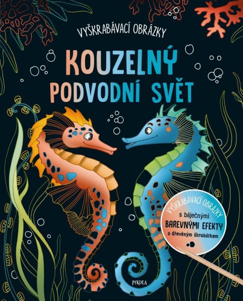 neuveden: Vyškrabávací obrázky: Kouzelný podvodní svět