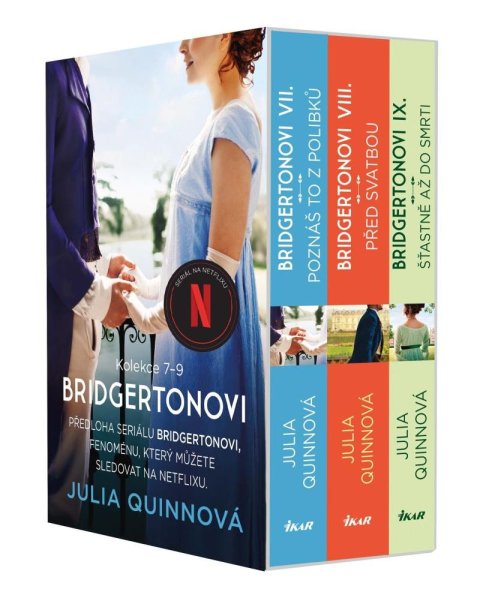 Quinnová Julia: Bridgertonovi (7-9) - komplet Quinnová Julia: Bridgertonovi (7-9) - komplet