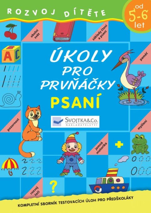 neuveden: Úkoly pro prvňáčky - Psaní od 5-6 let