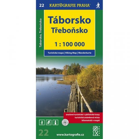 neuveden: 1:100T (22)-Táborsko,Třeboňsko (turistická mapa) neuveden: 1:100T (22)-Táborsko,Třeboňsko (turistická mapa)