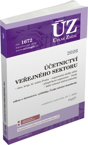 neuveden: ÚZ 1672 Účetnictví veřejného sektoru (obce, kraje, příspěvkové organizace, 