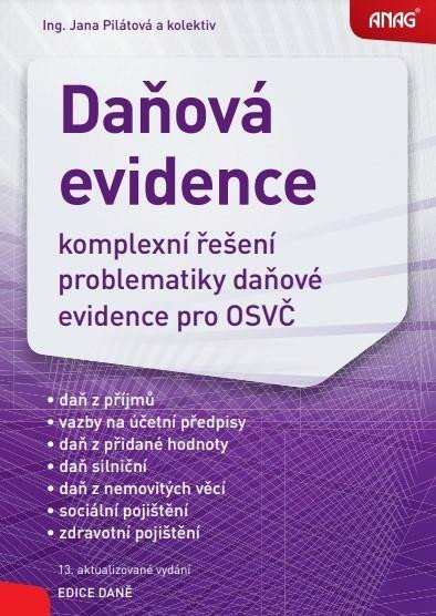 Pilátová Jana: Daňová evidence 2022