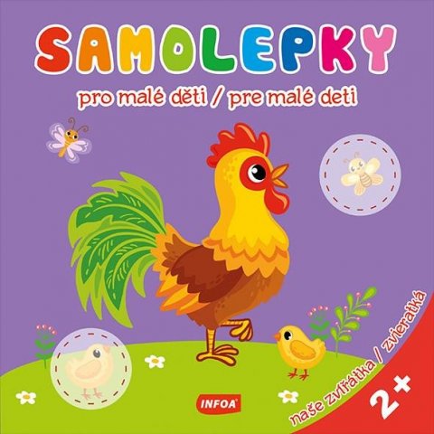 neuveden: Samolepky pro malé děti / Samolepky pre malé deti - Naše zvířátka