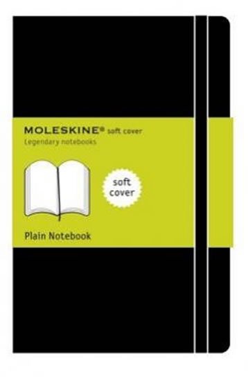 neuveden: Zápisník Moleskine - měkké desky, XL, čistý - černý