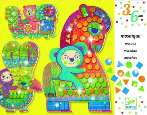 neuveden: Djeco Výtvarná sada, mozaika - Na koni