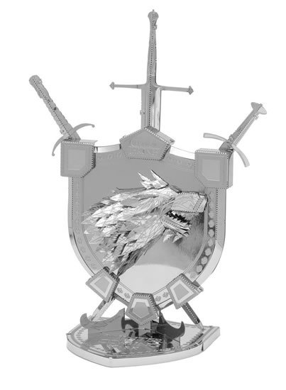neuveden: Metal Earth 3D puzzle: Hra o trůny Erb Starků