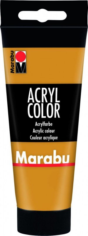 neuveden: Marabu Acryl Color akrylová barva - okrová 100 ml