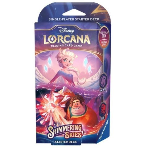 neuveden: Disney Lorcana: Shimmering Skies - Amethyst  Ruby Starter Deck