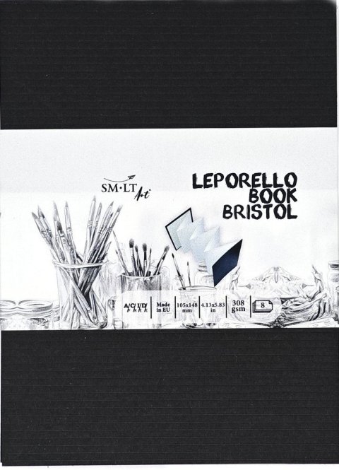 -: SMLT Art Leporello MIX média 105x148mm - 8 listů