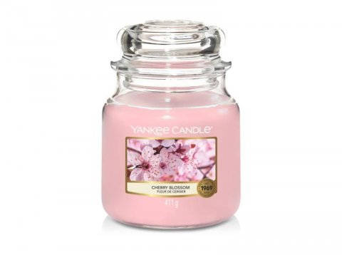 neuveden: YANKEE CANDLE Cherry Blossom svíčka 411g