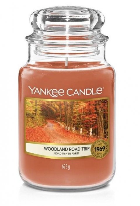 neuveden: YANKEE CANDLE Woodland Road Trip svíčka 623g