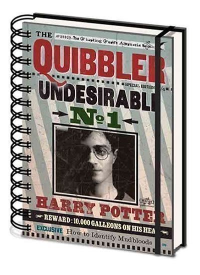 neuveden: Zápisník Harry Poter - Quibbler A5