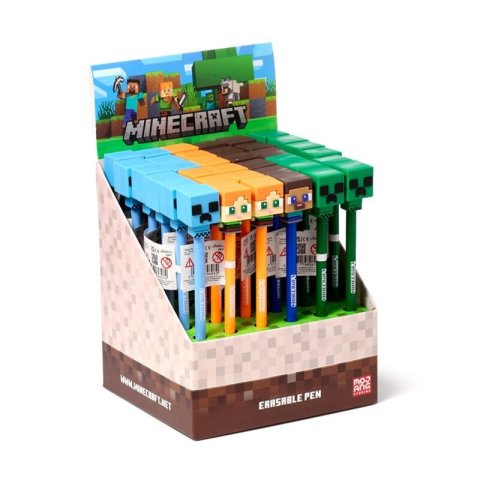 neuveden: Minecraft Gumovatelná propiska