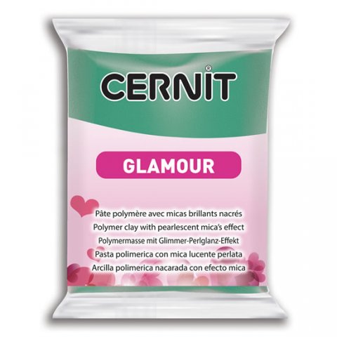 neuveden: CERNIT GLAMOUR 56g - zelená