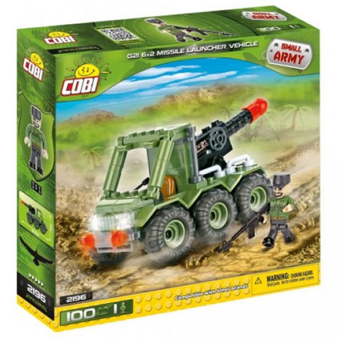neuveden: Stavebnice COBI 2196 Small Army G21 raketomet/100 kostek+1 figurka