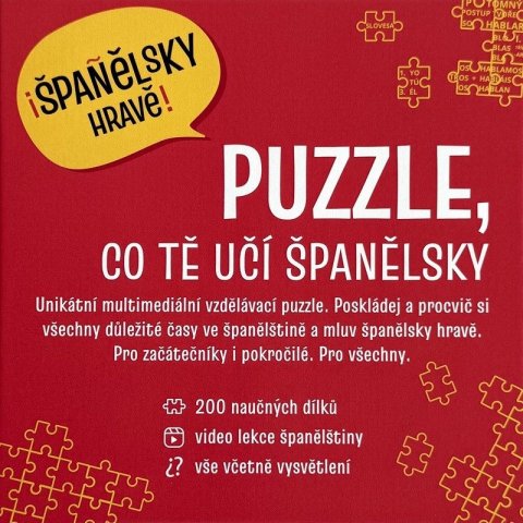 Bolech Václav: Španělsky Hravě! Puzzle, co tě učí španělsky Bolech Václav: Španělsky Hravě! Puzzle, co tě učí španělsky
