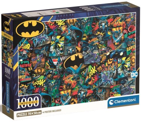 neuveden: Puzzle Impossible: Batman 1000 dílků